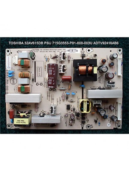 Toshiba 32AV615DB , 715G3553-P01-000-003U