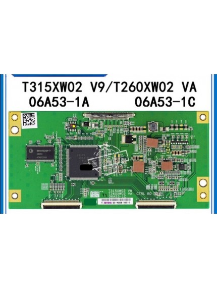 T315XW02 V9 T260XW02 R e r e r e r e r e r e r e r e r e r e 06A53-1A 06A53-1C LCD kurulu Mantık kurulu ile bağlayın T-CON bağlantı kurulu